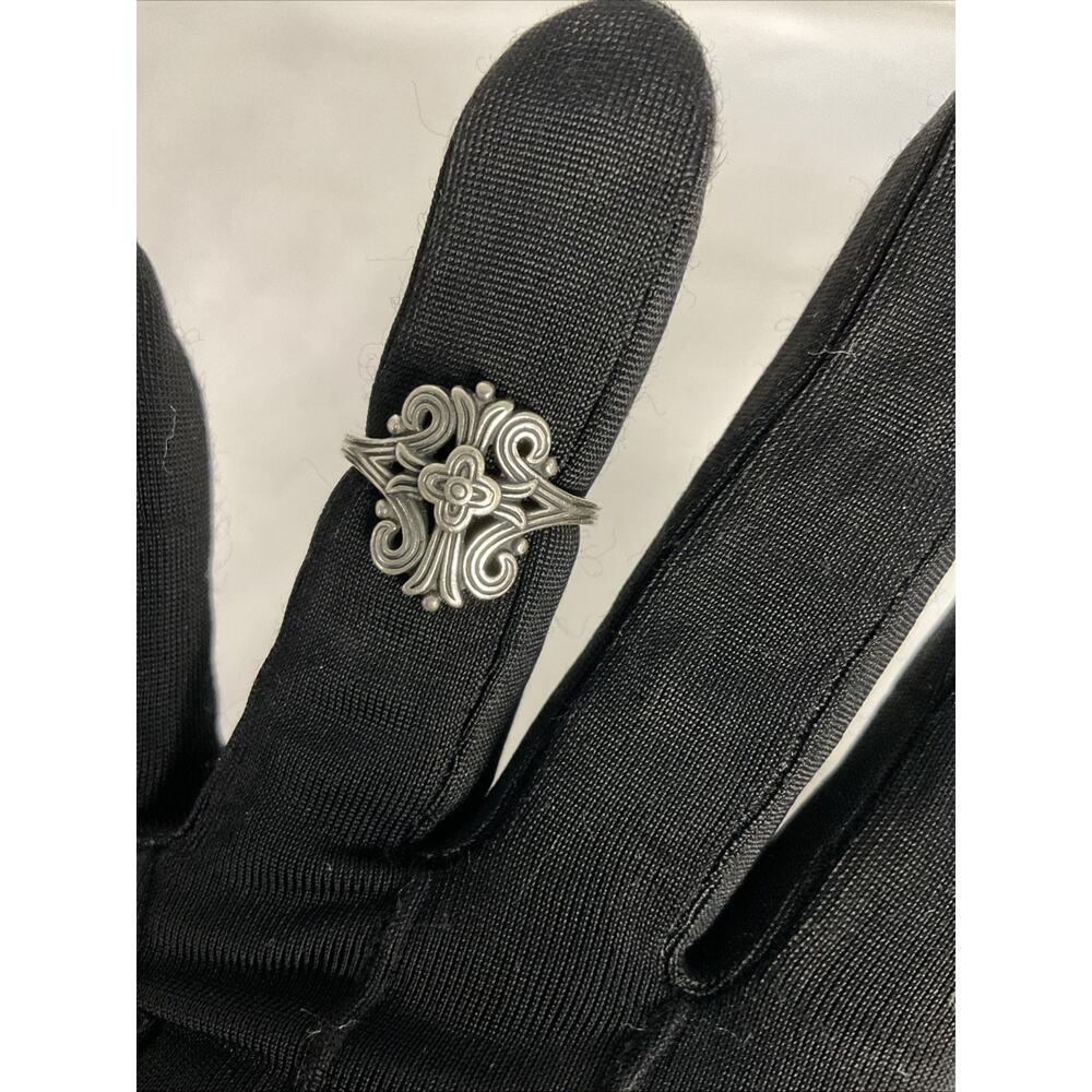 RETIRED JAMES AVERY STERLING SILVER TRACERY CROSS RING SZ 7
